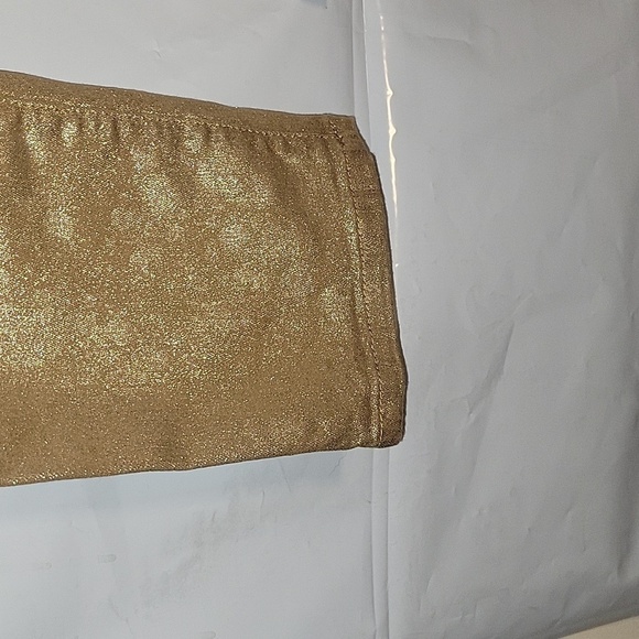 CHICO'S The Platinum Jeggings Bronze gold jeans 2‎ Going Out Sexy - Picture 3 of 6